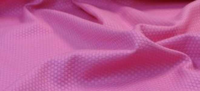 Ткань пике: описание материала, свойства, достоинства и недостатки