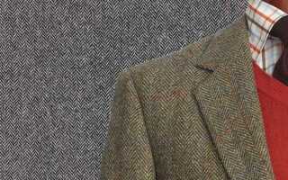 Шевиот – ткань для пошива костюмов и формы: состав и свойства материала