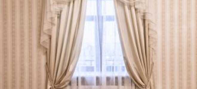Как правильно подобрать шторы к обоям