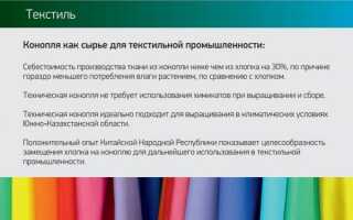 Ткань из конопли – название конопляного волокна для рубашек