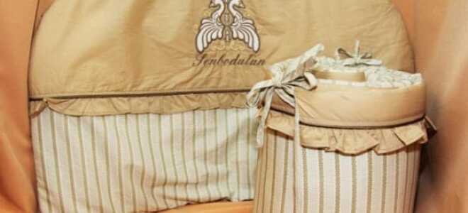 Бампер в кроватку для новорожденных – как крепить и завязать подушки