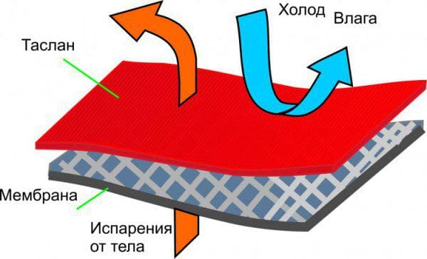 ткань таслан