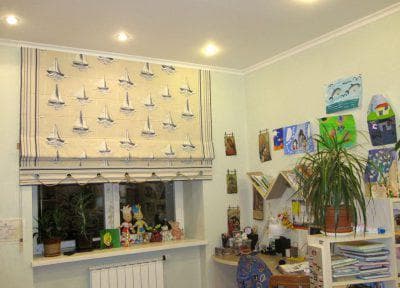 римские шторы в детскую комнату от Garden