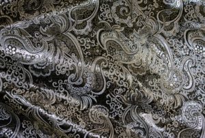 парча серебрянная